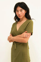 Load image into Gallery viewer, Enya WRAP DRESS (cotton)